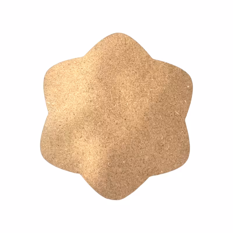 بیس MDF گل 6 پر 12 سانت