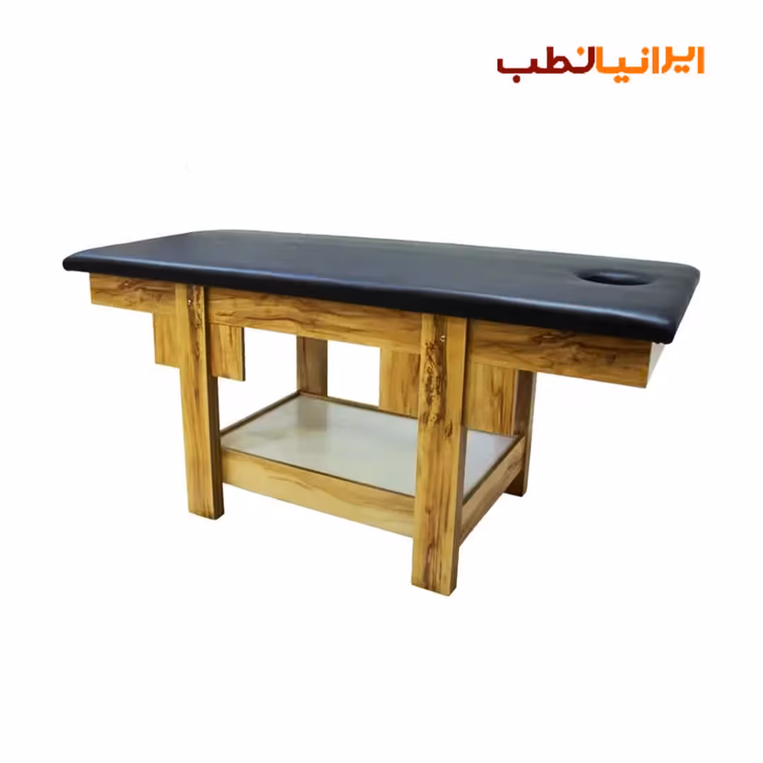 تخت فیشیال و ماساژ پایه چوبی ریلکس مدل Relax MD100