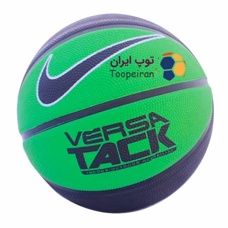 توپ بسکتبال طرح نایکی مدل ورسا تک سبز سایز 7