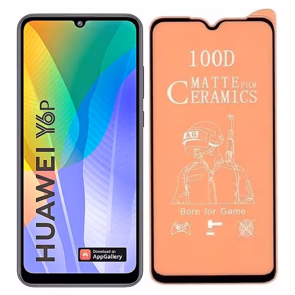 گلس محافظ صفحه نمایش سرامیکی مات هواوی Y6P