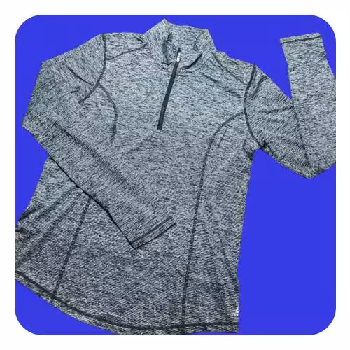 نیم زیپ تابستانی طوسی