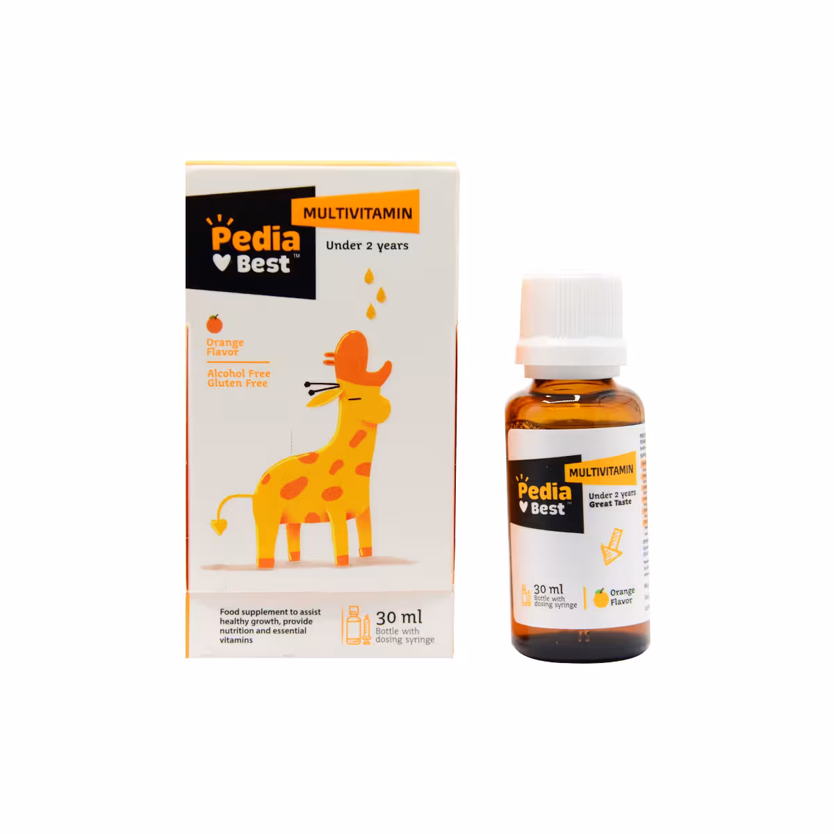 پدیابست مولتی ویتامین قطره خوراکی بالای 2سال 30ML