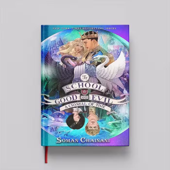کتاب The School for Good and Evil A Crystal of Time 5 جلد سخت (HARDCOVER)