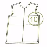 الگوی بالاتنه کودک 10 سال