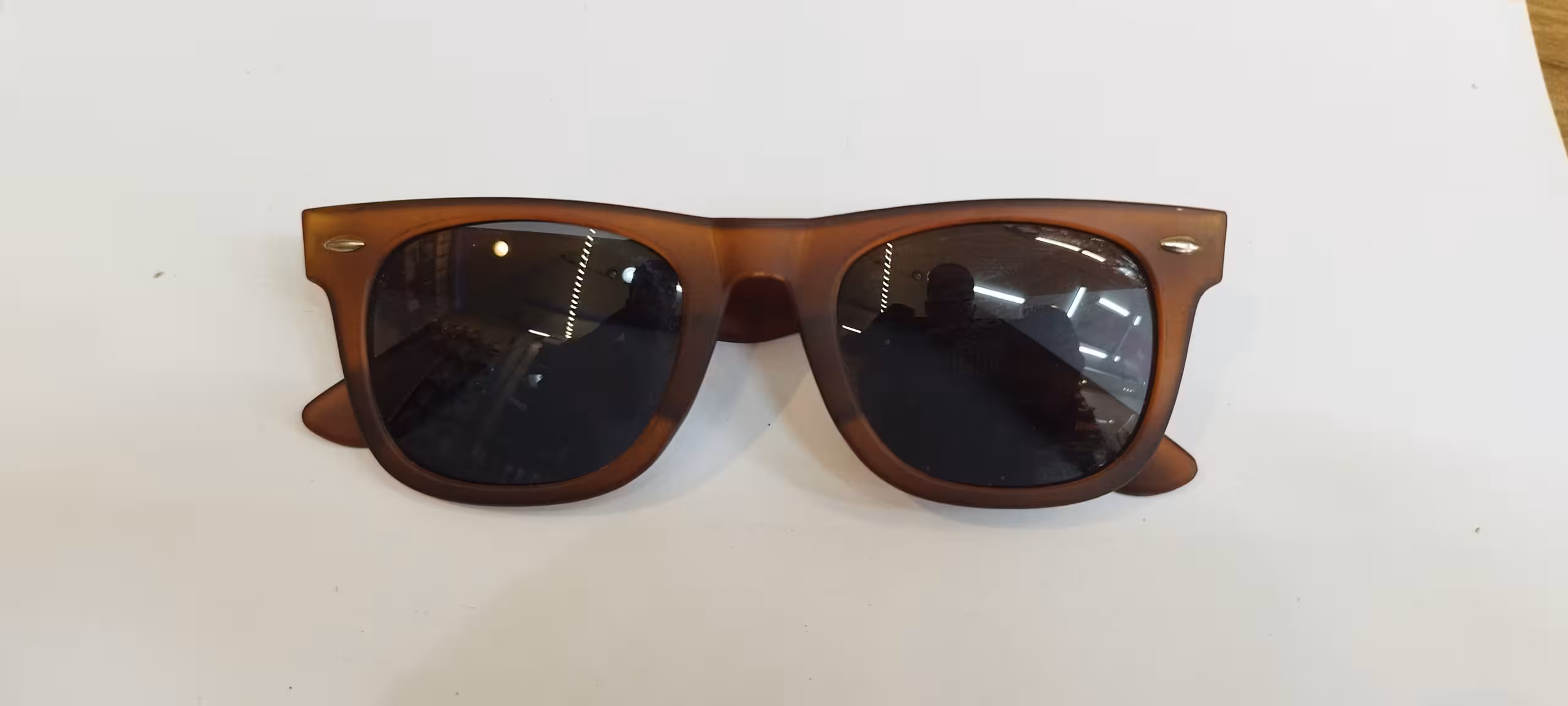 عینک مردانه قهوه ای مدل 25227