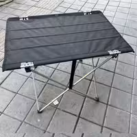 میز تاشو مسافرتی با اسکلت ضربدری و رویه برزنتی تقویت شده  کم جا و سبک کد8