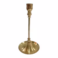 شمعدان برنجی فلورانس ارتفاع 15 سانت