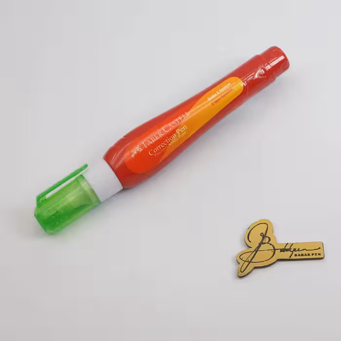 فابرکاستل غلطگیر قلمی 190710 FABER-CASTELL Metal Tip Correction Pen