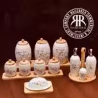 EMBICO ام بی کو  پاسماوری 14 پارچه روکا گرد شکوفه  4064A