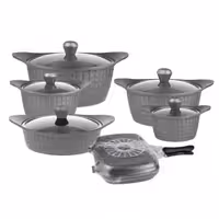 سرویس پخت و پز 12 پارچه یونیک مدل نگینی