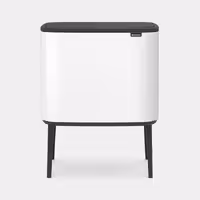 سطل زباله 11 23 لیتر سفید برابانتیا | Brabantia BO TOUCH BIN