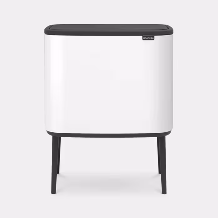 سطل زباله 11 23 لیتر سفید برابانتیا | Brabantia BO TOUCH BIN
