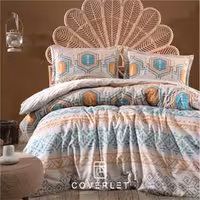 روتختی طرح هندسی رنگ‌های گرم مدل Arnetti