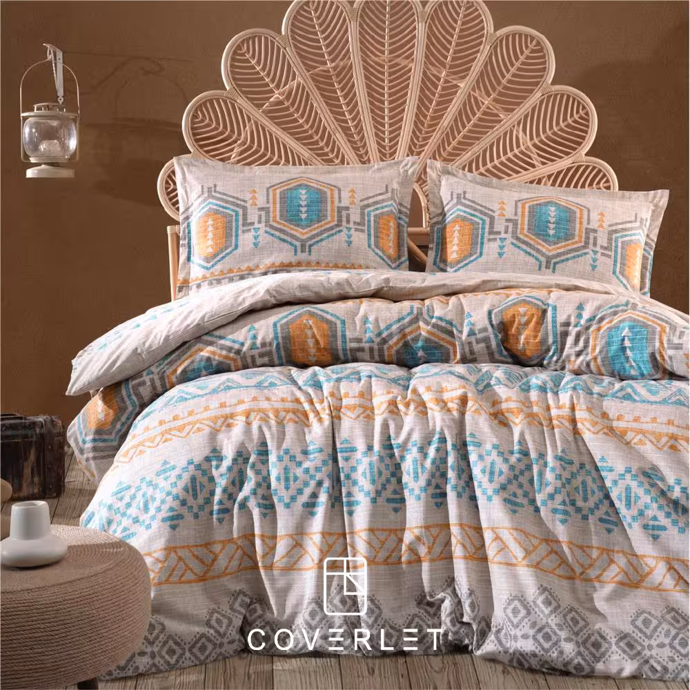 روتختی طرح هندسی رنگ‌های گرم مدل Arnetti