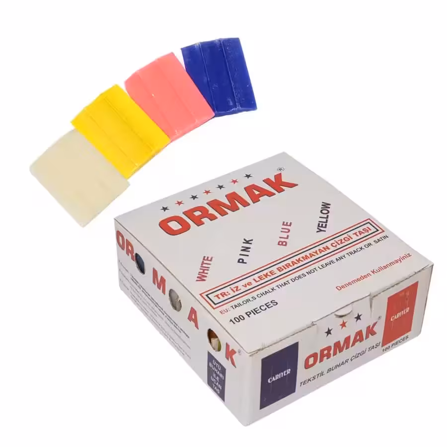 صابون خیاطی کریر بسته 100 تایی
