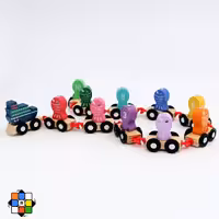 قطار ماهیگیری دیجیتال چوبی