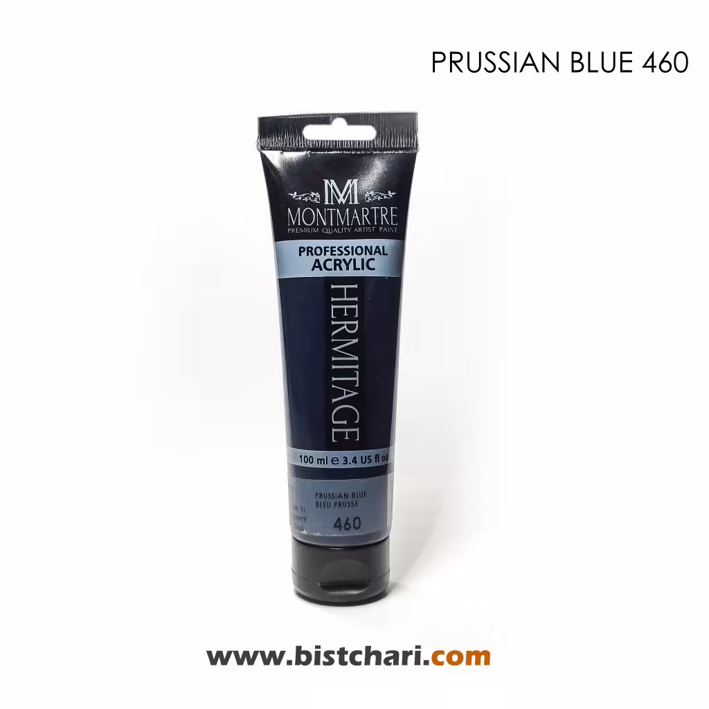 رنگ اکریلیک 100ml کد 460 (Prussian Blue) برند مونمارت Montmartre