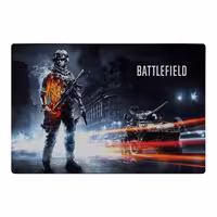 خرید و قیمت موس پد گیمینگ طرح battlefield کد 4134