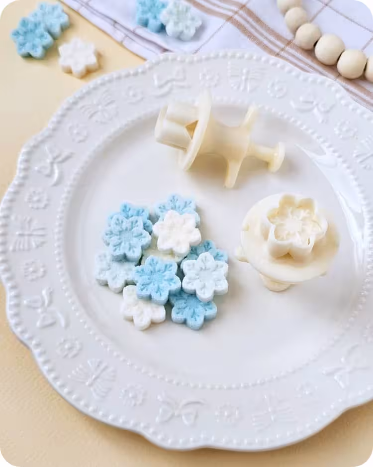 کاتر فشاری قند طرح دونه برف