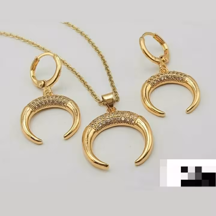 نیم ست استیل زنانه دخترانه طرح 8