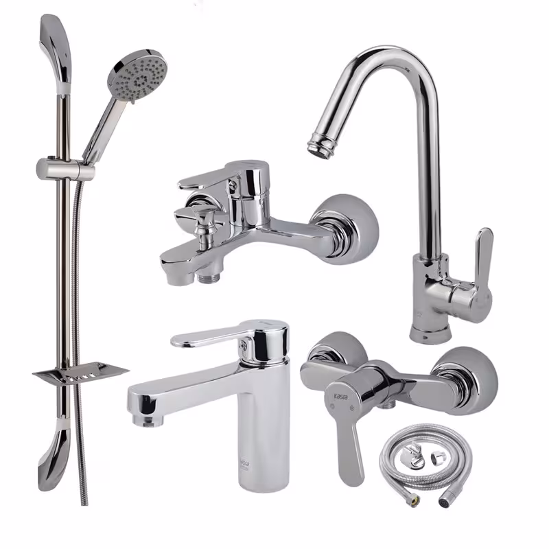 ست شیرآلات کسری مدل ادموند مجموعه 6 عددی