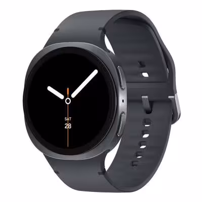 ساعت هوشمند 44 میلی‌متری سامسونگ مدل Galaxy Watch 8 با بند پلاستیکی