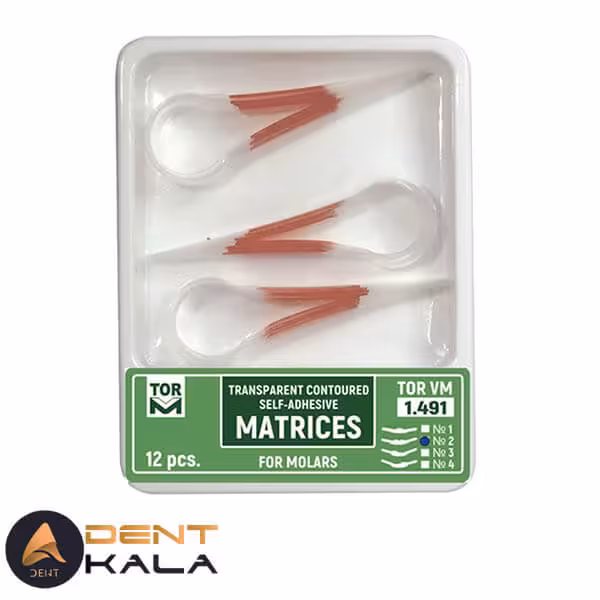 ماتریس شفاف خود چسب مولر کد 1.491