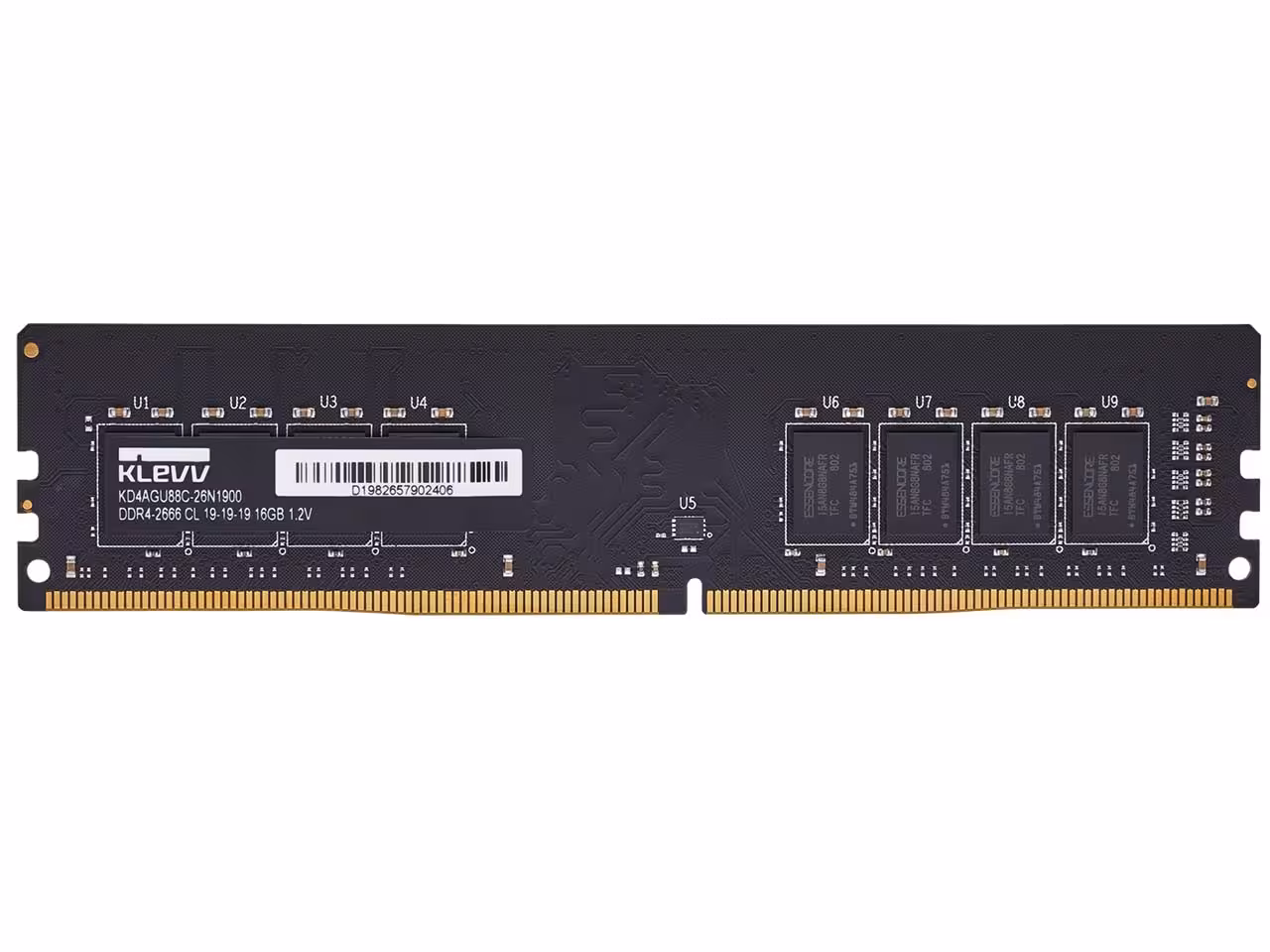 رم دسکتاپ کلو RAM KLEVV DDR4 16GB 2666Mhz CL19 U-DIMM