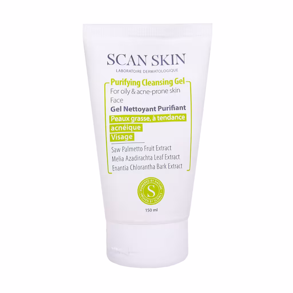 ژل شستشو پوست چرب اسکن اسکین PURIFYING CLEANSING GEL SCAN SKIN