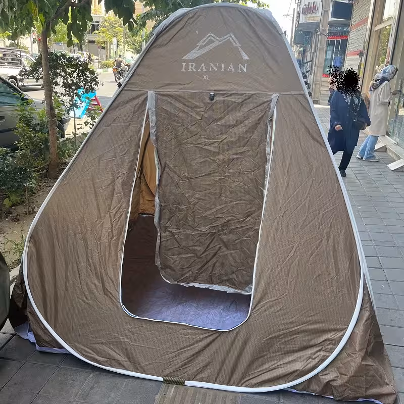 چادر مسافرتی8نفره فنری مدل برنو سفارشی کیفیت بالا ماشین پژو پراید تیبا کد227