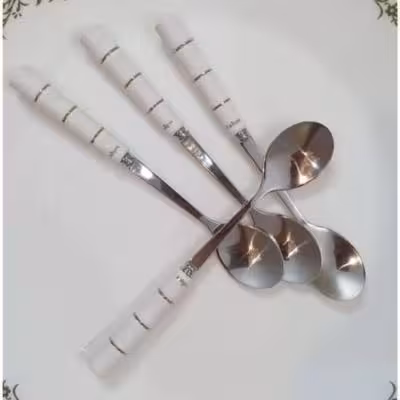 قاشق چای طرح حلقه ای یونیک