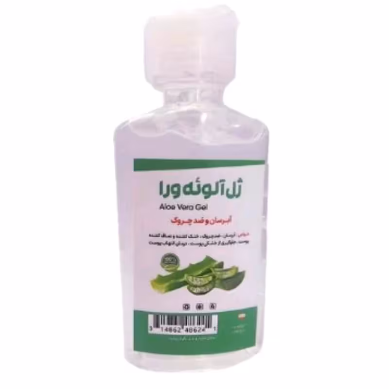 ژل آلوئه ورا آبرسان قوی، پاکسازی پوست، آفتاب سوختگی ترمیم جای زخم | amazonchi
