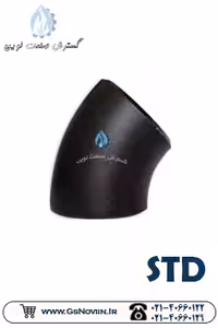 زانو جوشی 45 درجه STD مانیسمان فولادی بنکن
