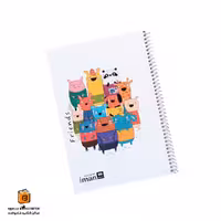 دفتر خط دار 60 – 100 برگ طرح دوستان ایمان (iman)