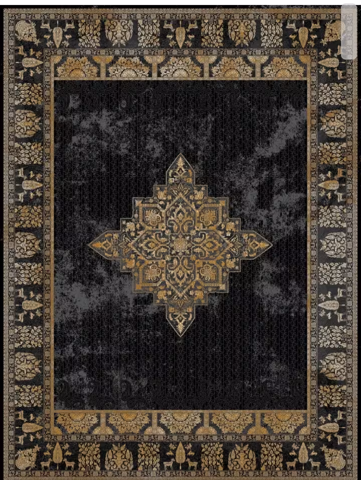 فرش ماشینی کاشان700شانه تراکم 2550صددرصد اکرولیک mg