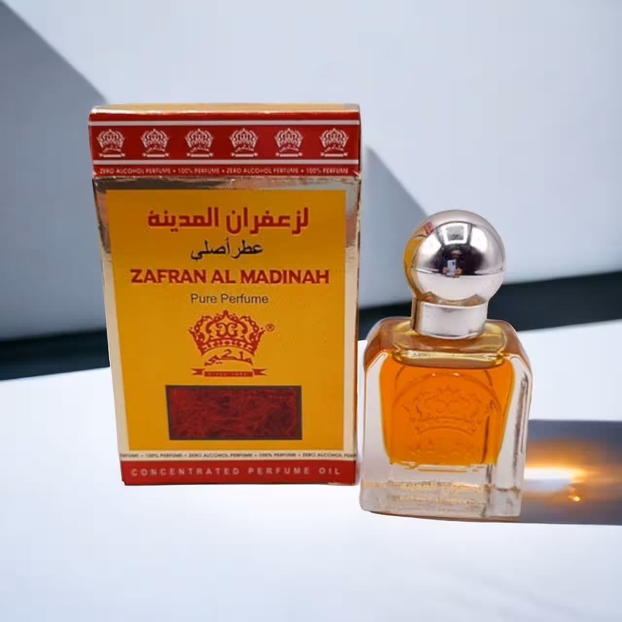 عطر زعفران المدینه برند ملکی 20میل ساخت هند