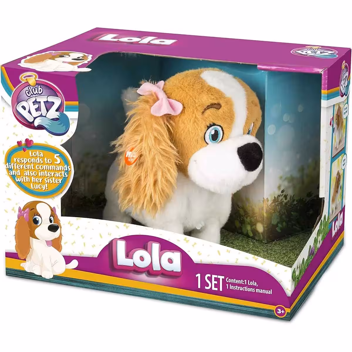 عروسک سگ لولا  Club Petz Lola Dog برند imc toys