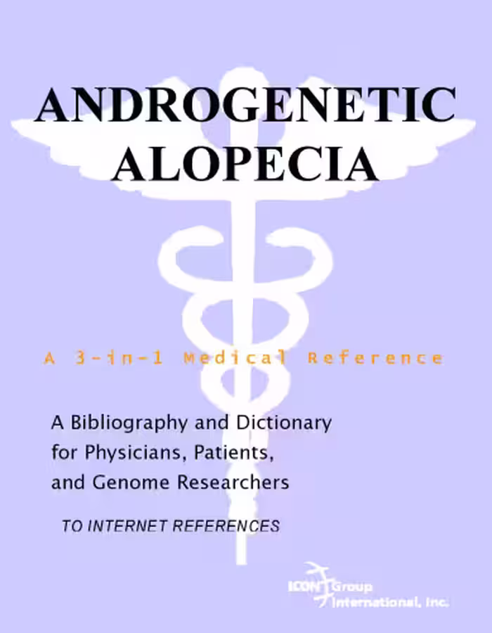 خرید و دانلود نسخه کامل کتاب Androgenetic Alopecia - A Bibliography and Dictionary for Physicians, Patients, and Genome Researchers