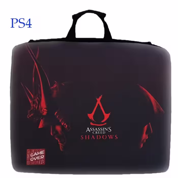 کیف حمل کنسول PS4 طرح Assassins Creed Shadow
