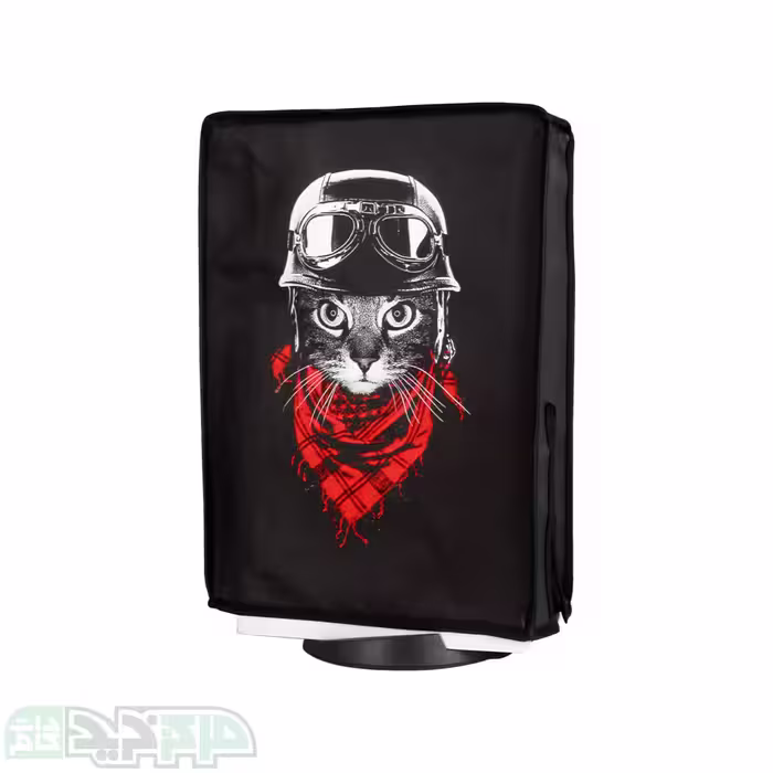کاور کنسول PS5 طرح Biker Cat
