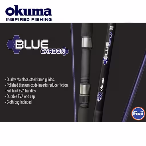 چوب ماهیگیری اکوما بلوکربن Okuma Blue Carbon