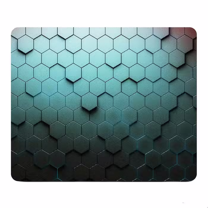 پد موس - پد ماوس  طرح 3D Hexagons مدل W11