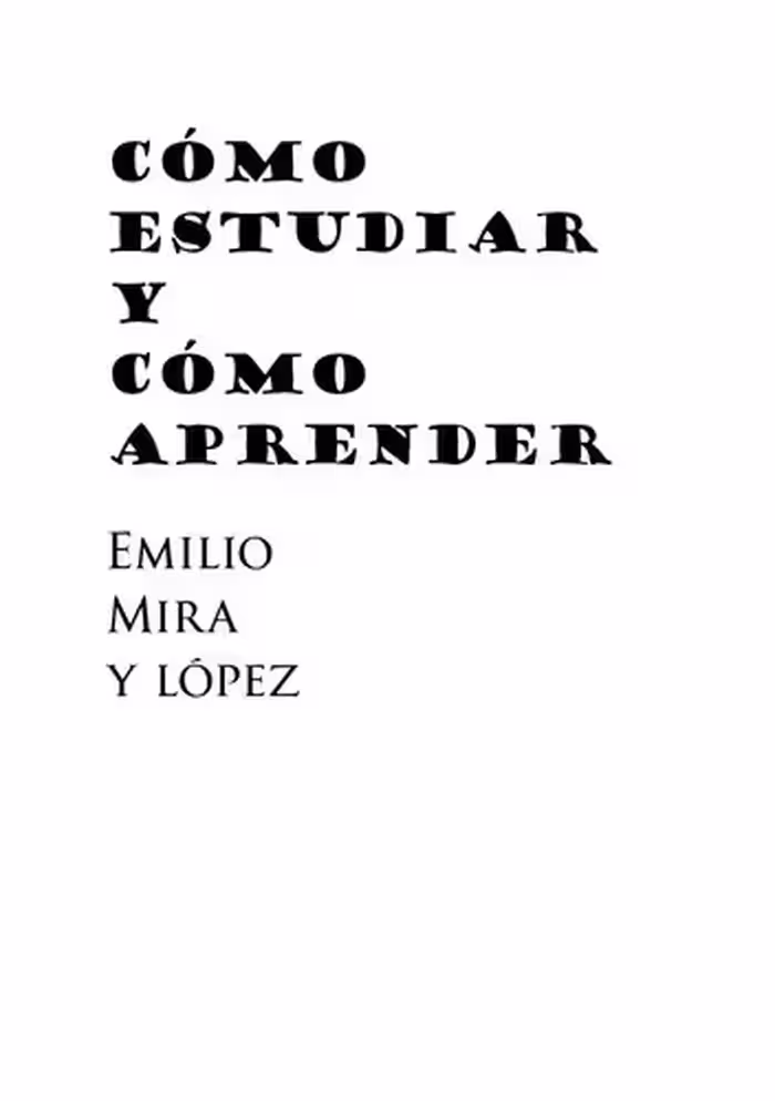 خرید و دانلود نسخه کامل کتاب Cómo estudiar y cómo aprender