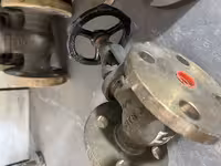 شیر سوزنی  3/4 اینچ الومینیوم برنز کلاس 150 فلت فیس  از جنس  STEM C95800 TRIM C95800 BODY C95800