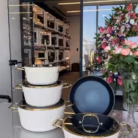 سرویس 9 پارچه kzp طرح آلما کرم