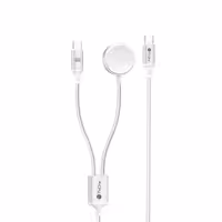 کابل شارژ 2 در 1 مغناطیسی و Type-C پرووان مدل PWL830