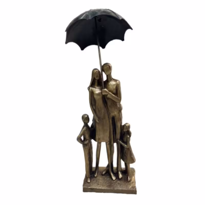 مجسمه مدل خانواده چتری گرافیکی کد 02