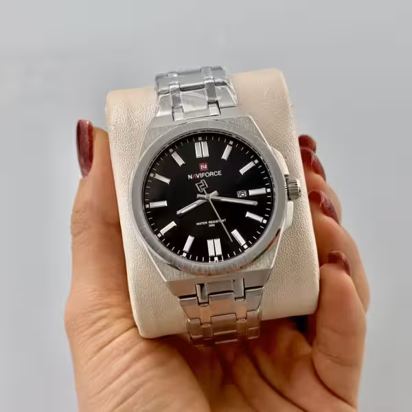 ساعت اورجینال مردانه عقربه ای  نیویفورس  مدل NAVIFORCE NF9226 -SSB