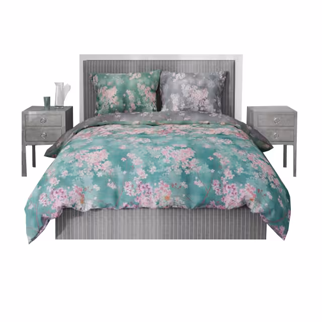 سرویس روتختی دو نفره کارینا 6 تکه مدل Spring