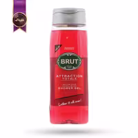 ژل دوش 3 در 1 مردانه برات Brut مدل اترکشن توتال Attraction Totale حجم 500 میلی‌لیتر (اورجینال)